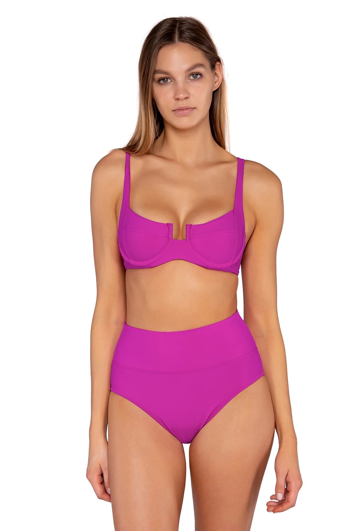 Sunsets Women's Wild Orchid Juliette Underwire Bikini Top