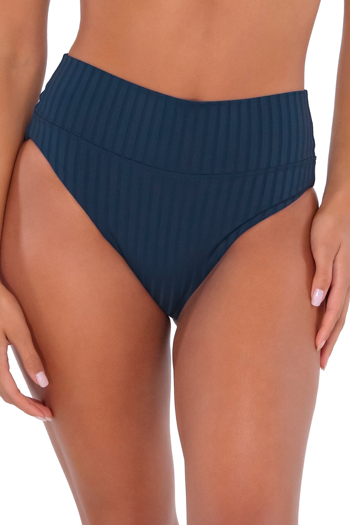 Swim Systems Women's Night Sky Bay Rib Tatum Bikini Bottom