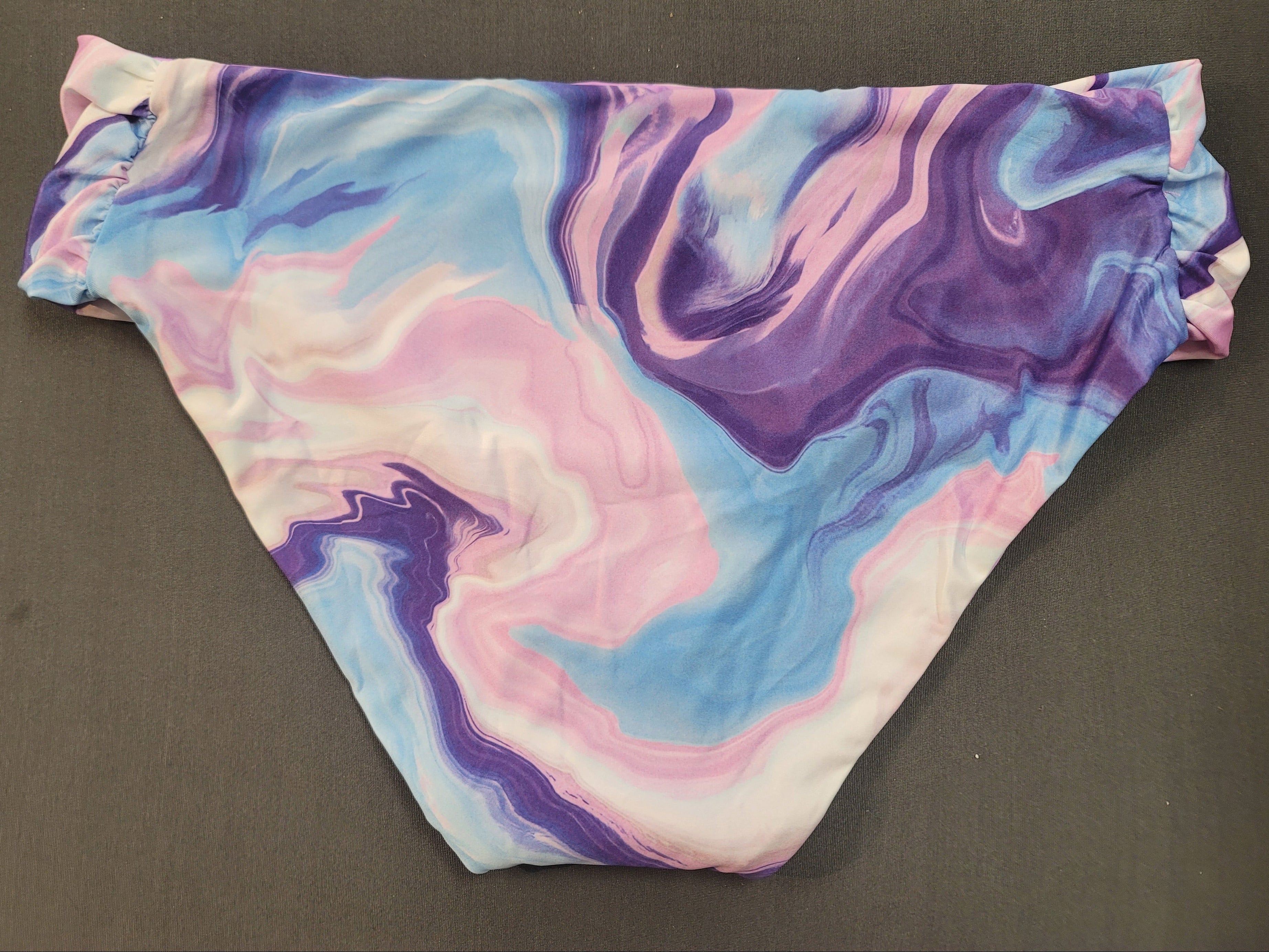 Becca ETC Blue Agate Print Plus Size Women's Hipster Bottom