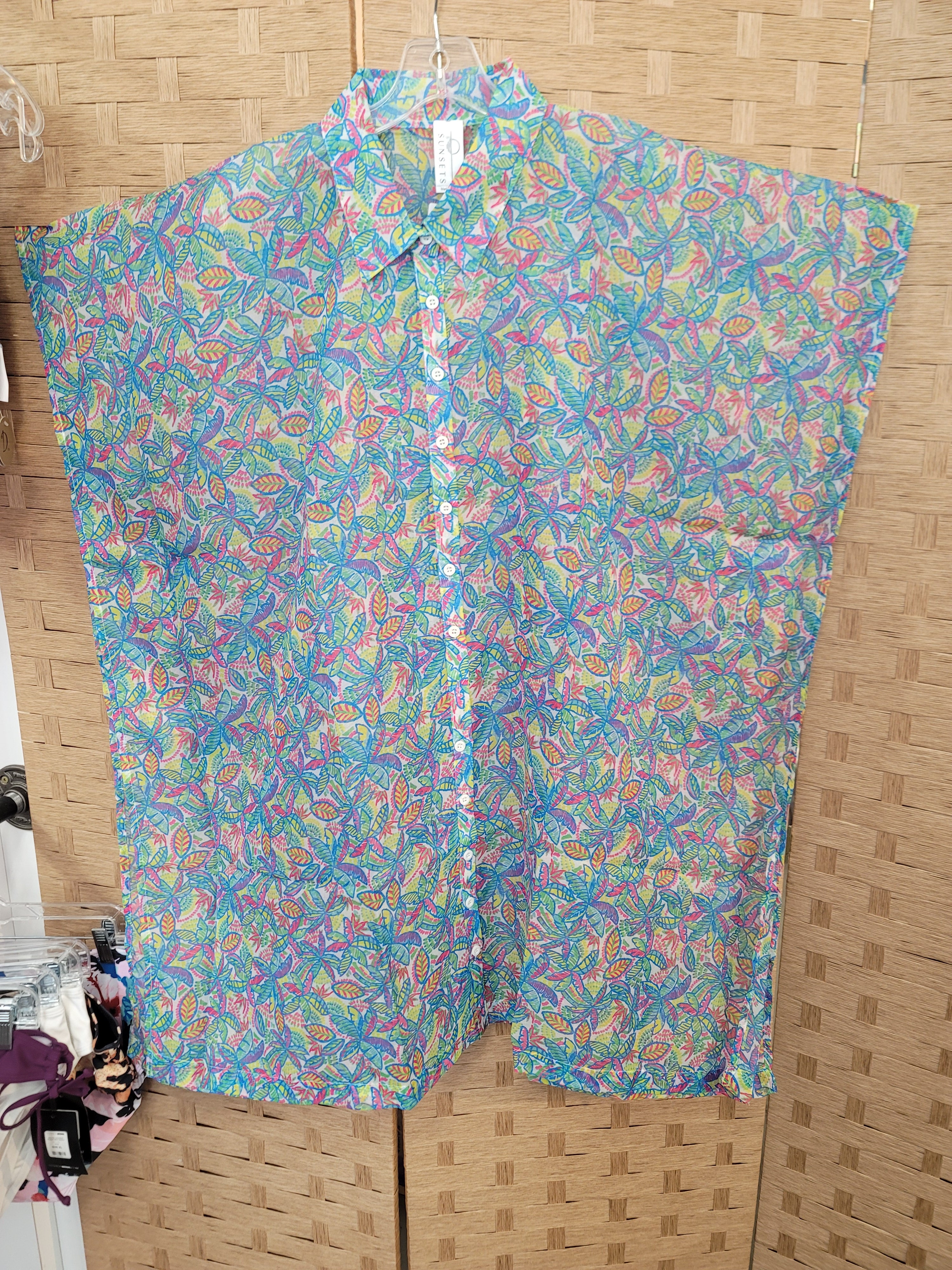 Sunsets Women's Rainbow Falls Print Shore Thing Tunic Cover-Up