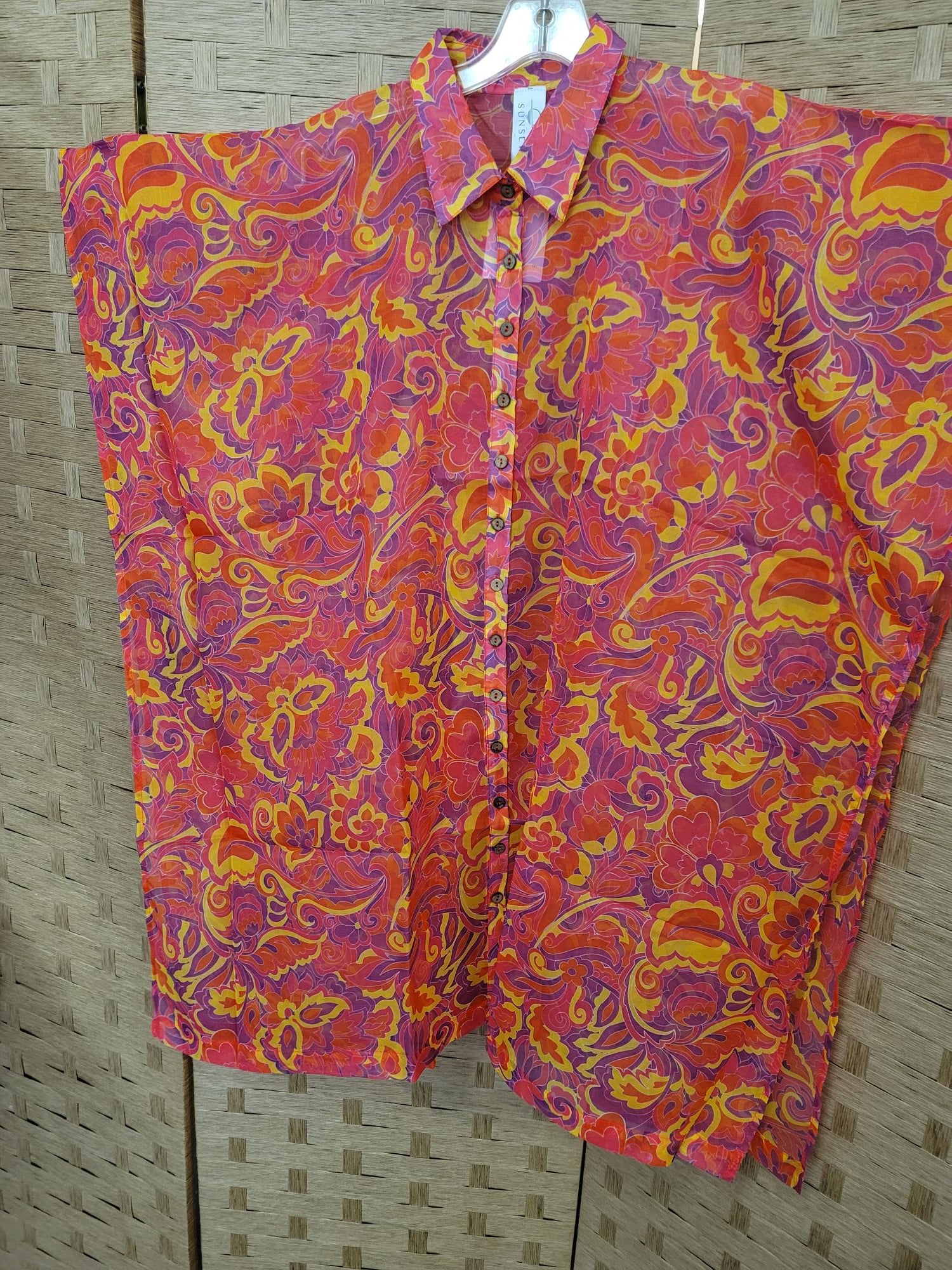 Sunsets Women's Pele Print Shore Thing Tunic Cover-Up