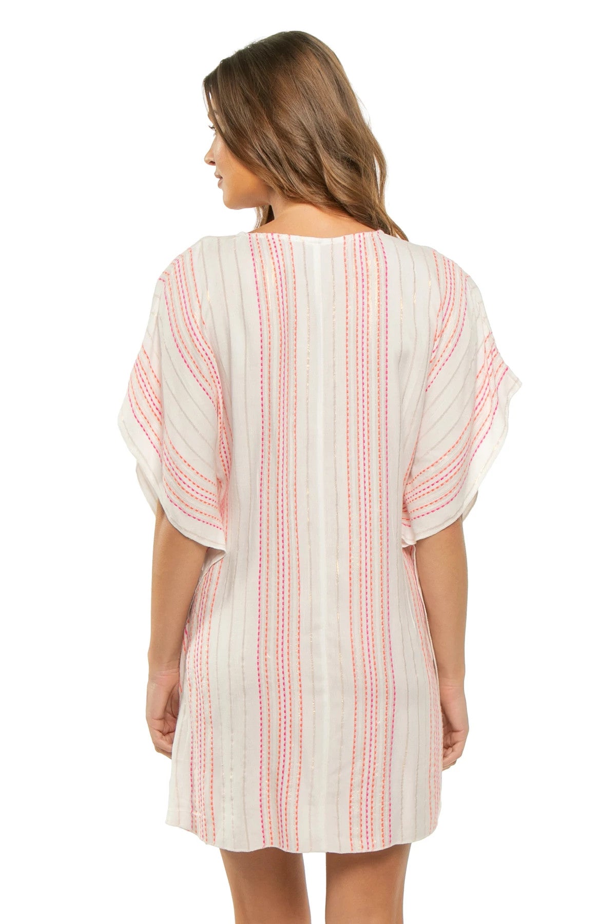 Becca Swim Radiance Woven Tunic Cover Up