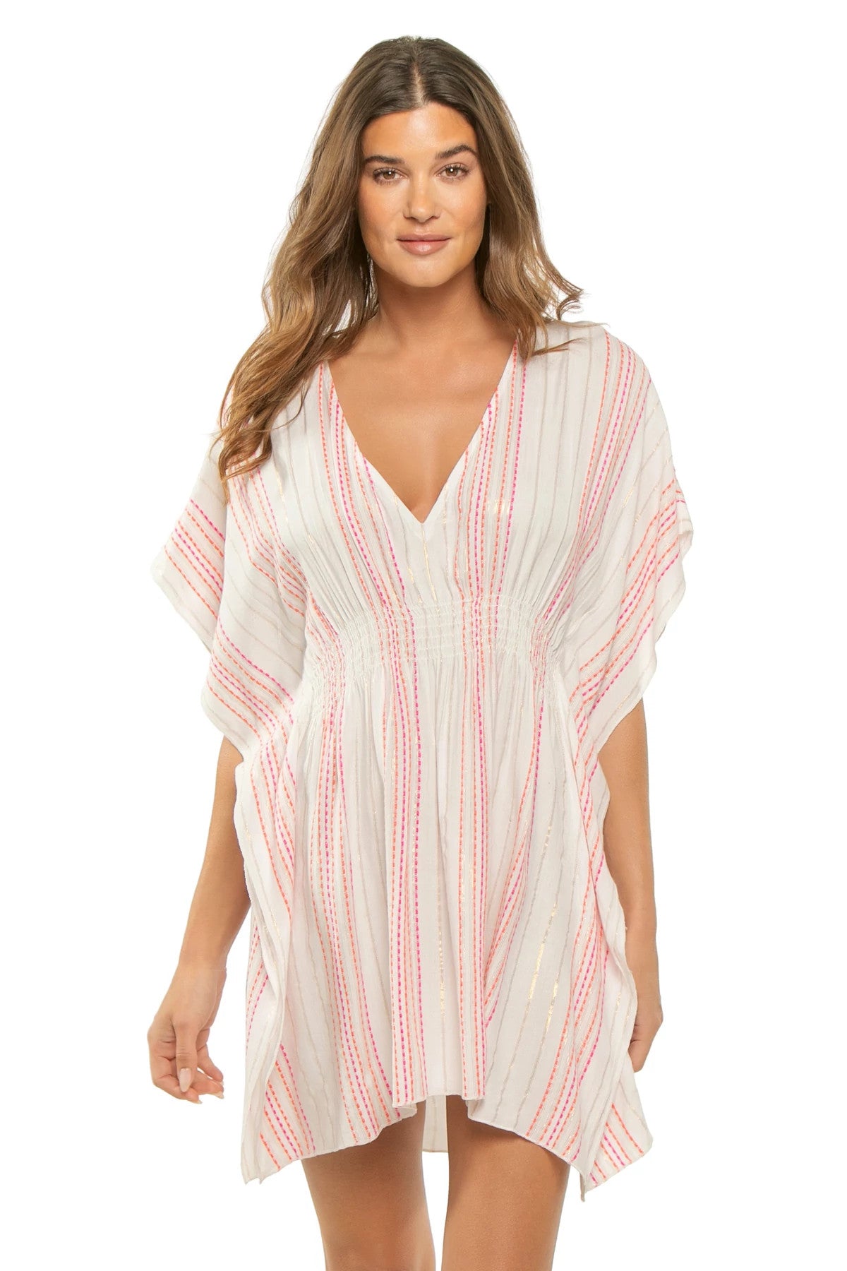 Becca Swim Radiance Woven Tunic Cover Up