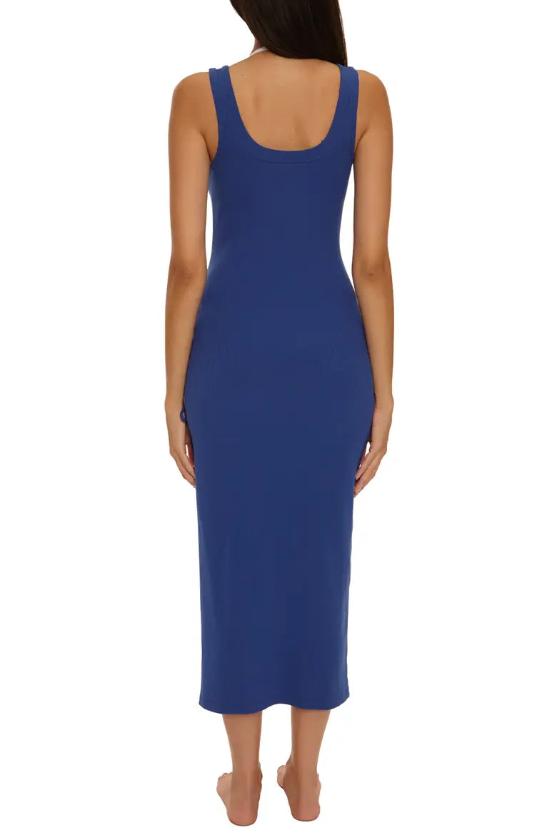 Becca Swim Women's Yacht Club Tank Cover-Up Dress