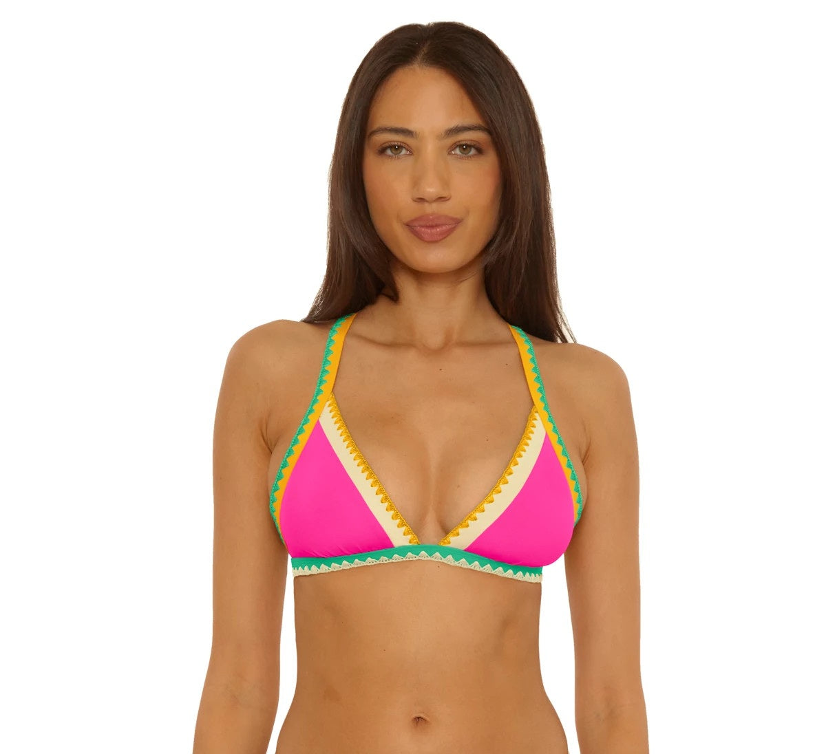 Lucky Brand Swim Avila Halter Bikini Top