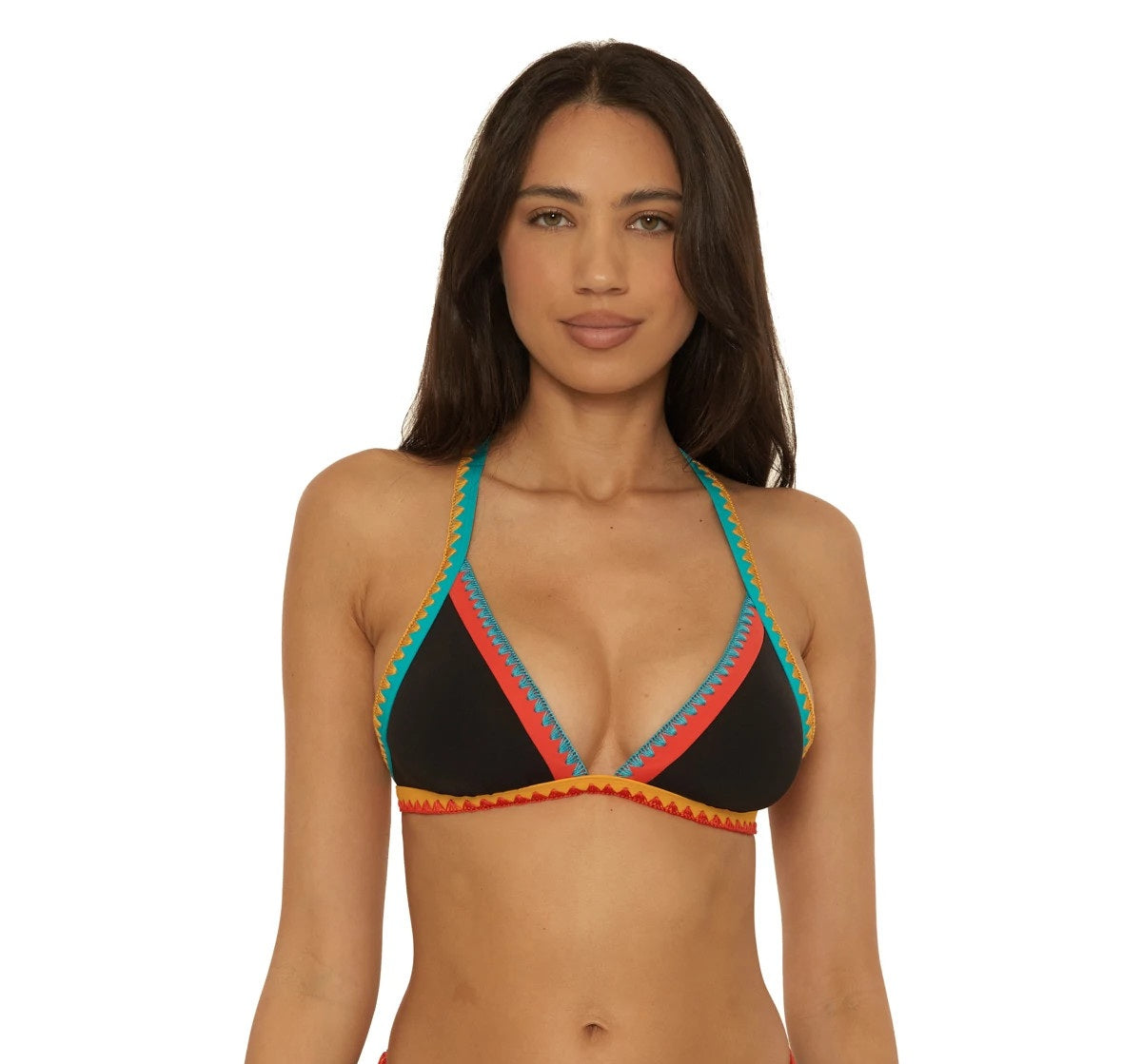 Lucky Brand Swim Avila Halter Bikini Top