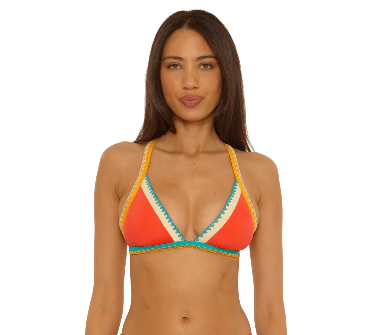 Lucky Brand Swim Avila Halter Bikini Top