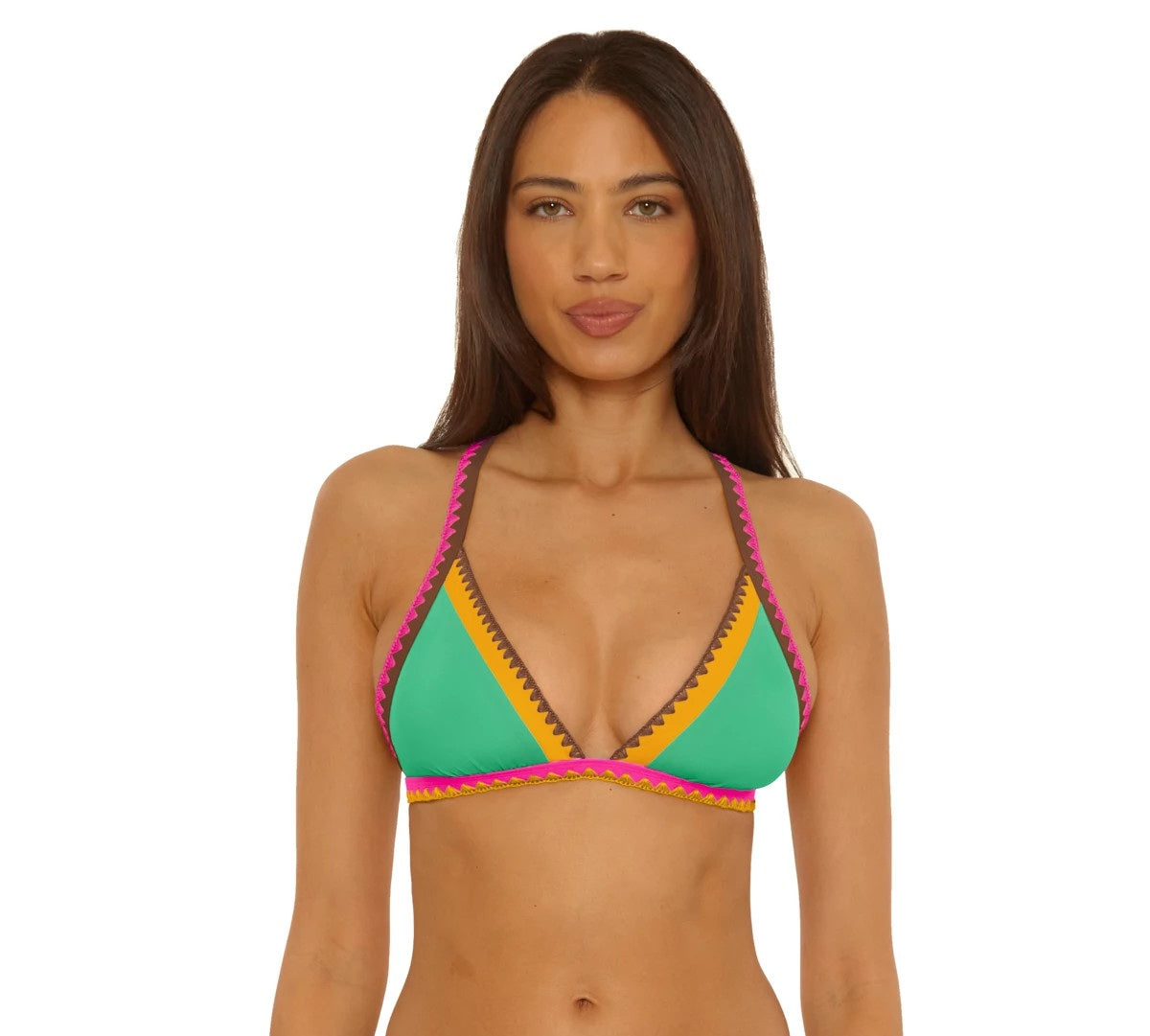 Lucky Brand Swim Avila Halter Bikini Top