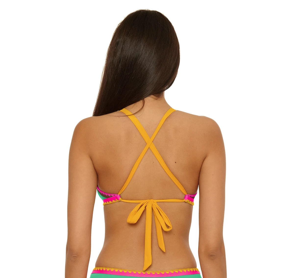 Lucky Brand Swim Avila Halter Bikini Top