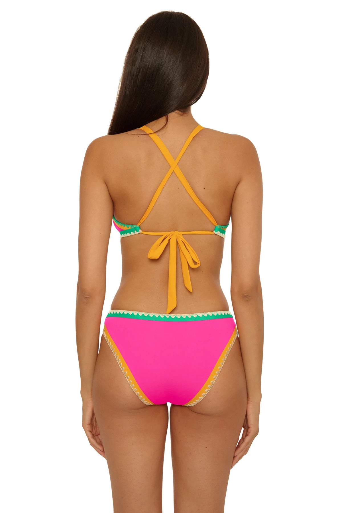 Lucky Brand Swim Avila Halter Bikini Top