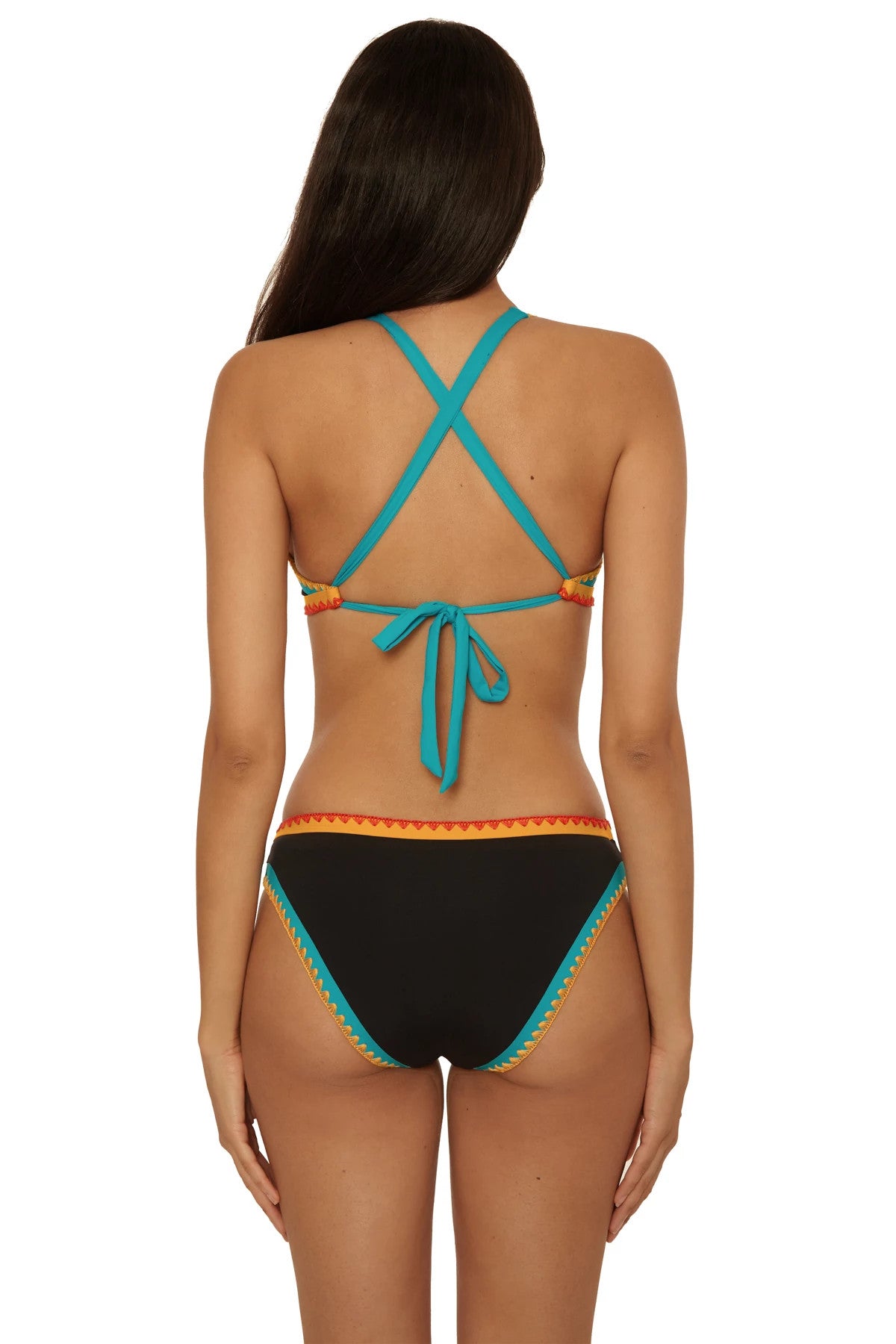 Lucky Brand Swim Avila Halter Bikini Top