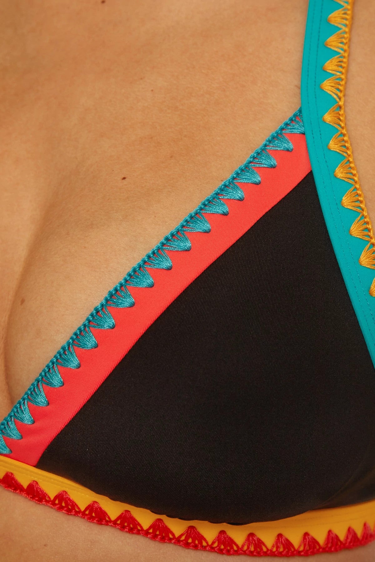 Lucky Brand Swim Avila Halter Bikini Top