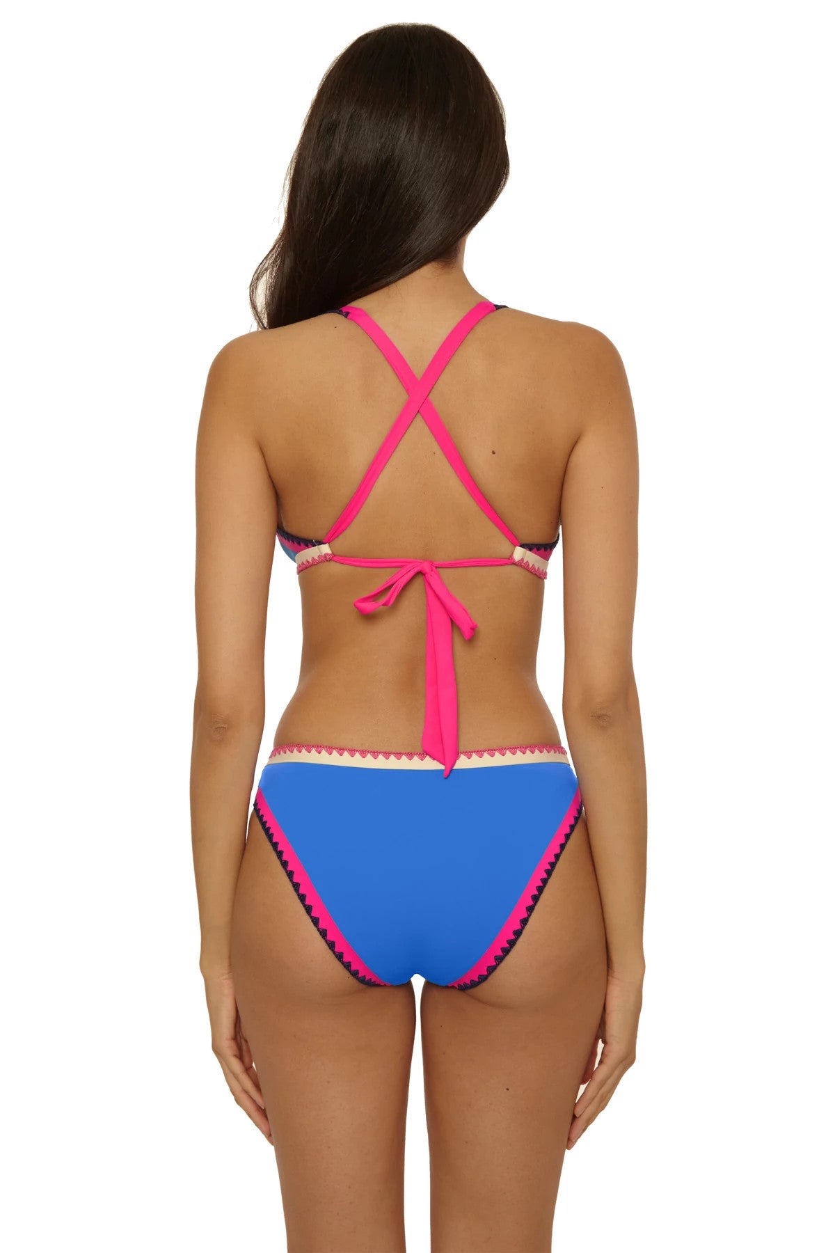 Lucky Brand Swim Avila Halter Bikini Top