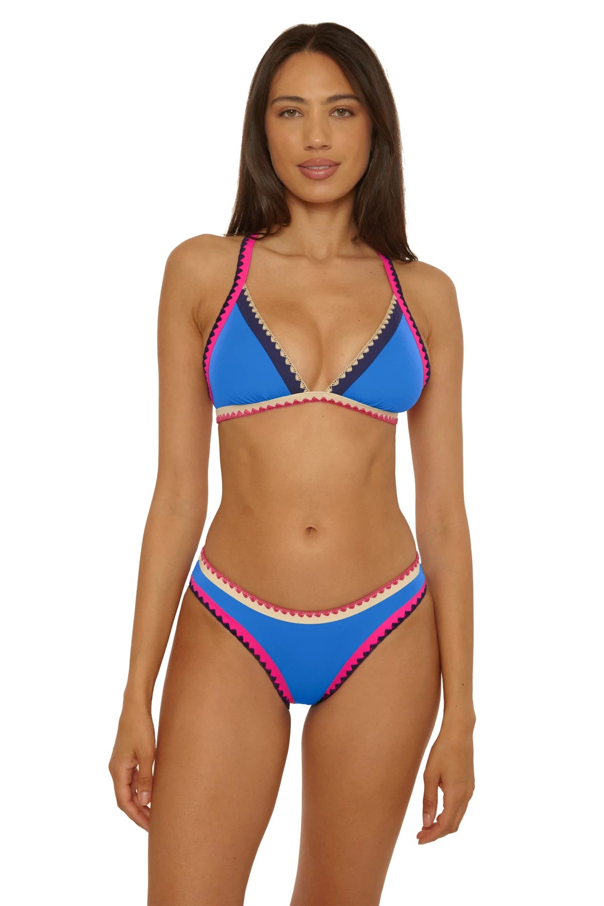 Lucky Brand Swim Avila Halter Bikini Top
