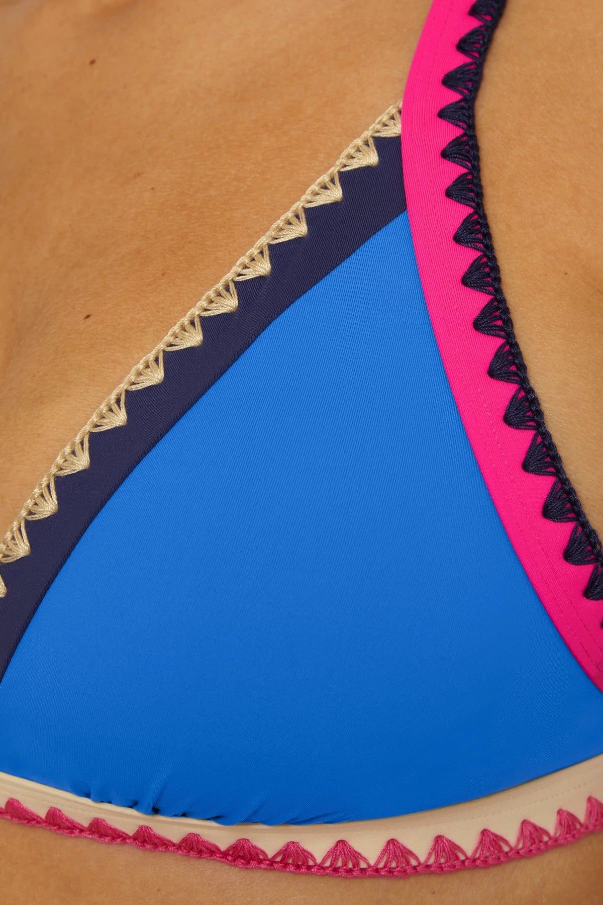 Lucky Brand Swim Avila Halter Bikini Top