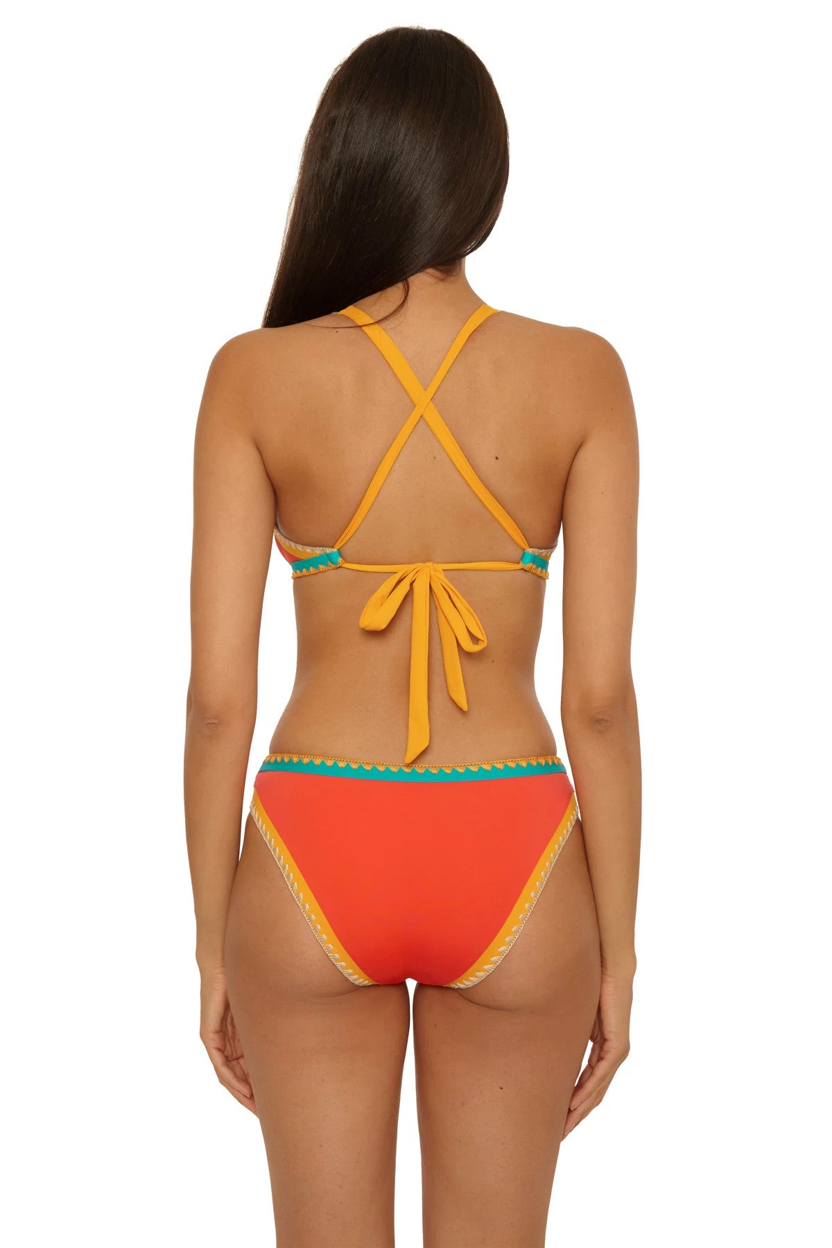 Lucky Brand Swim Avila Halter Bikini Top
