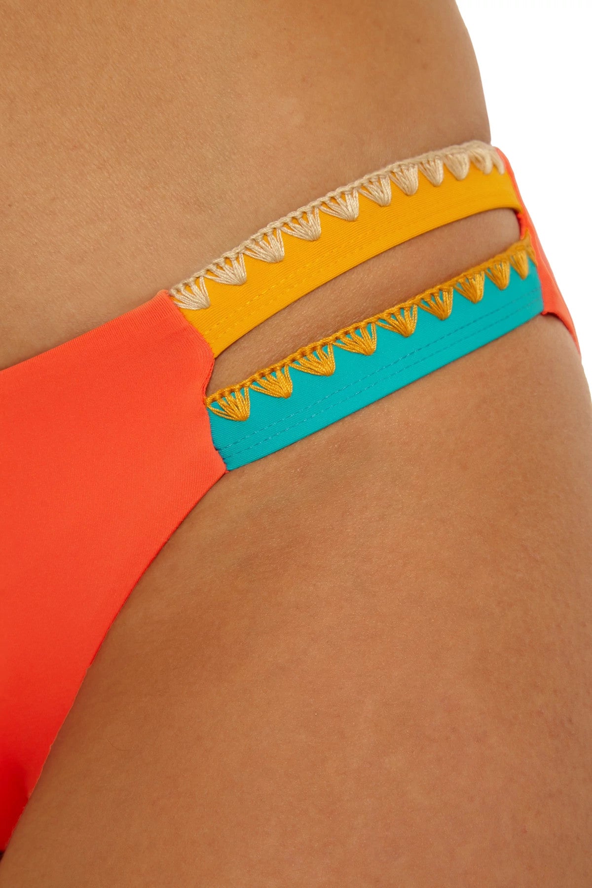 Lucky Brand Swim Avila Tab Side Hipster Bottom