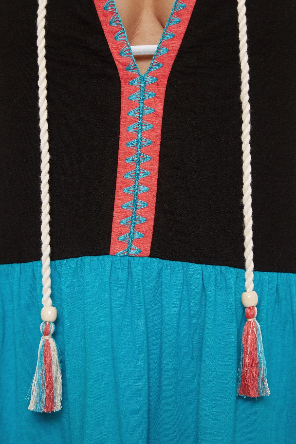 Lucky Brand Swim Lagos Tiered Dress