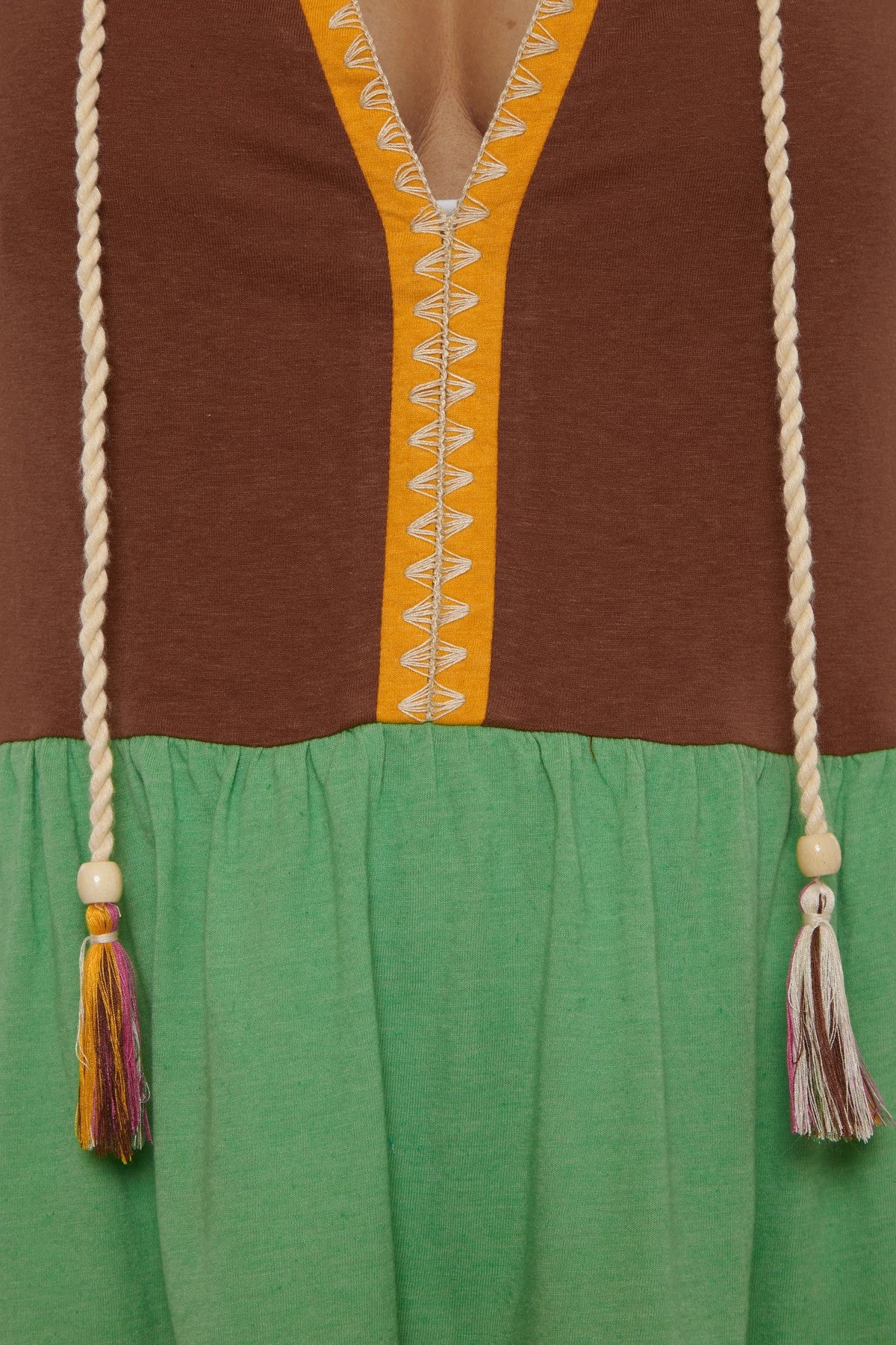 Lucky Brand Swim Lagos Tiered Dress
