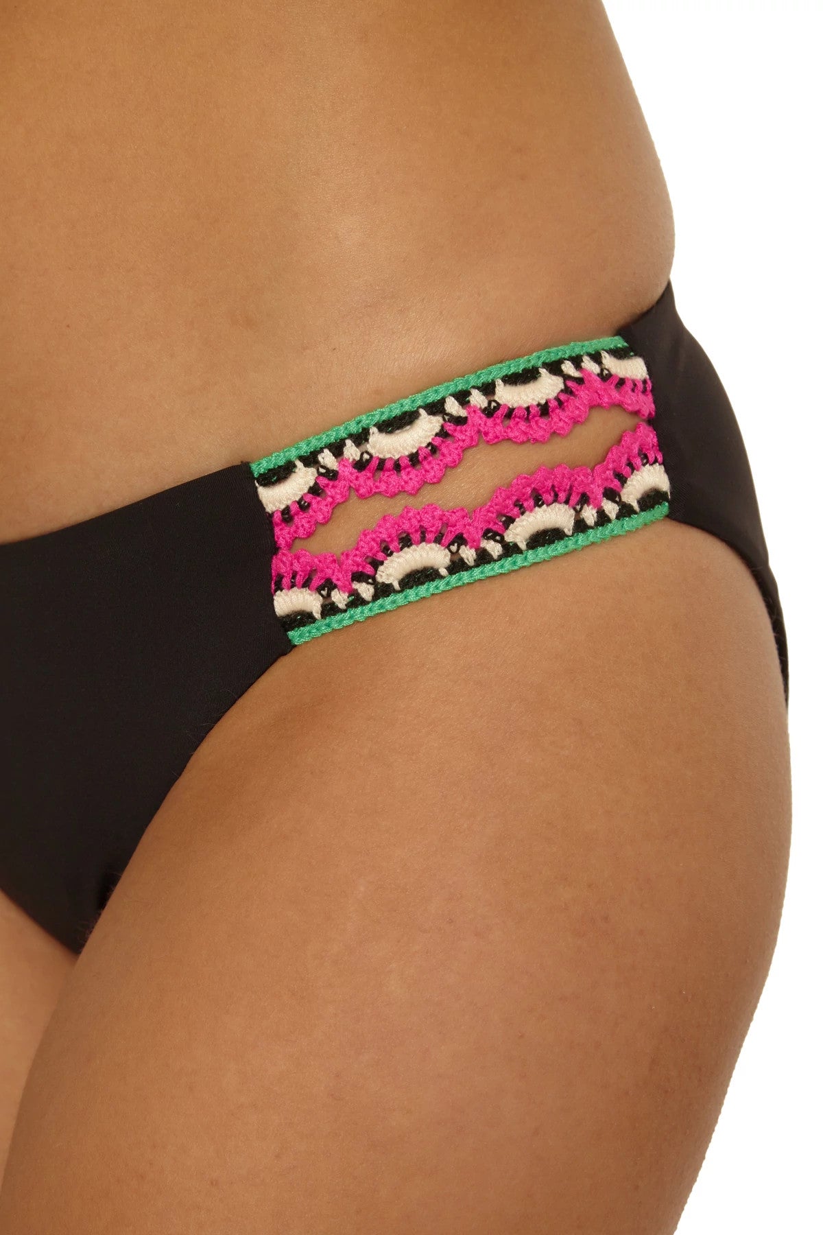 Lucky Brand Swim Malaga Tab Side Bottom