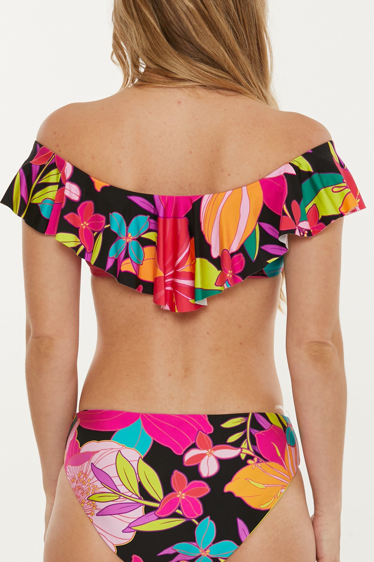 SOLAR FLORAL BANDEAU