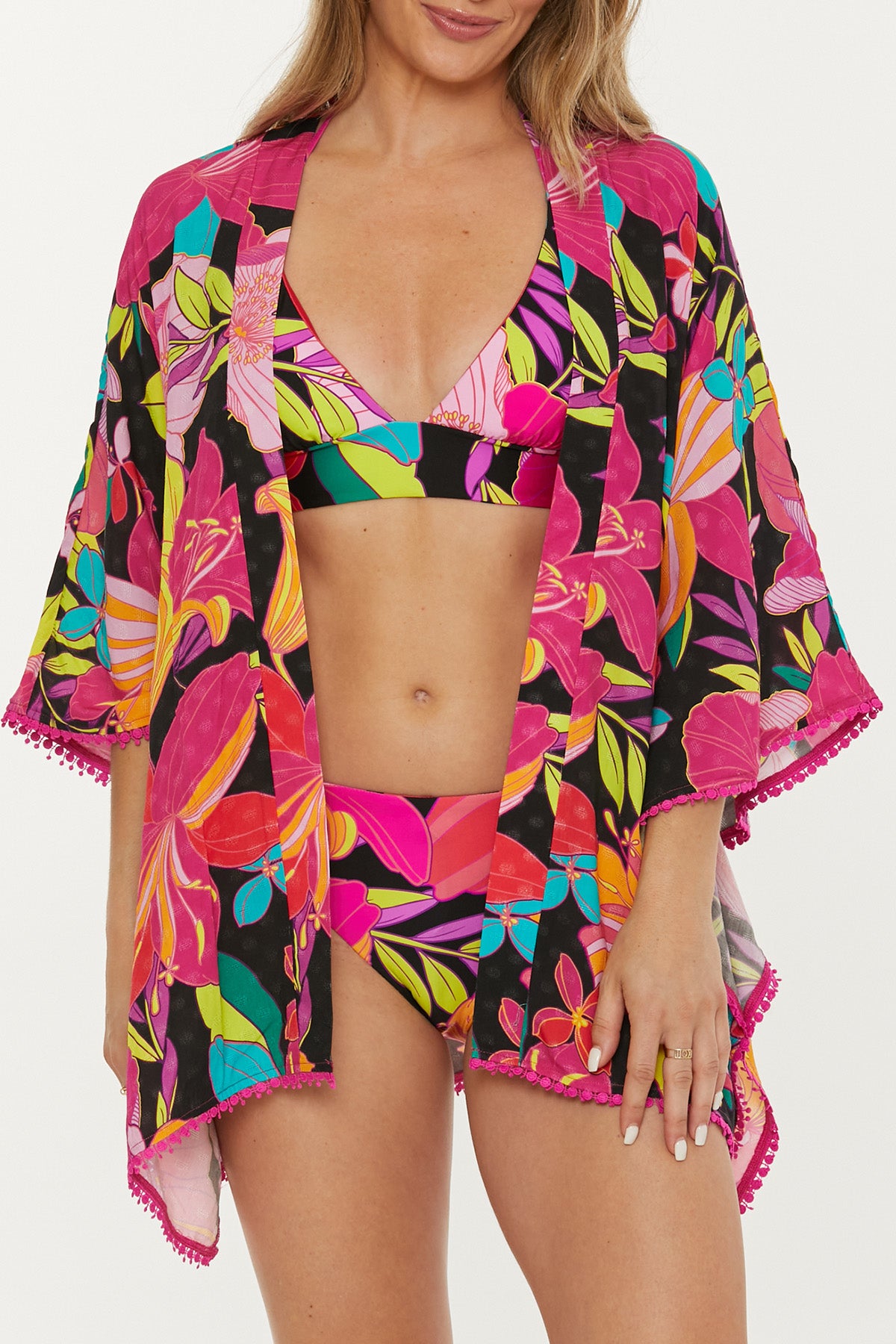 Trina Turk SOLAR FLORAL TUNIC