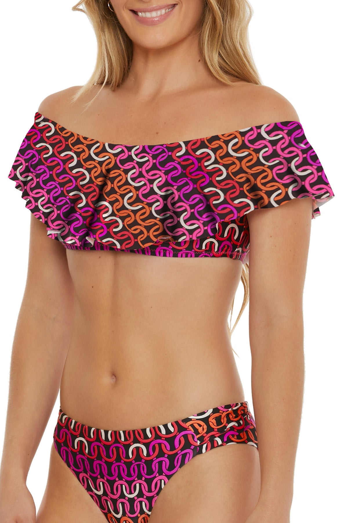 ECHO RUFFLE BANDEAU