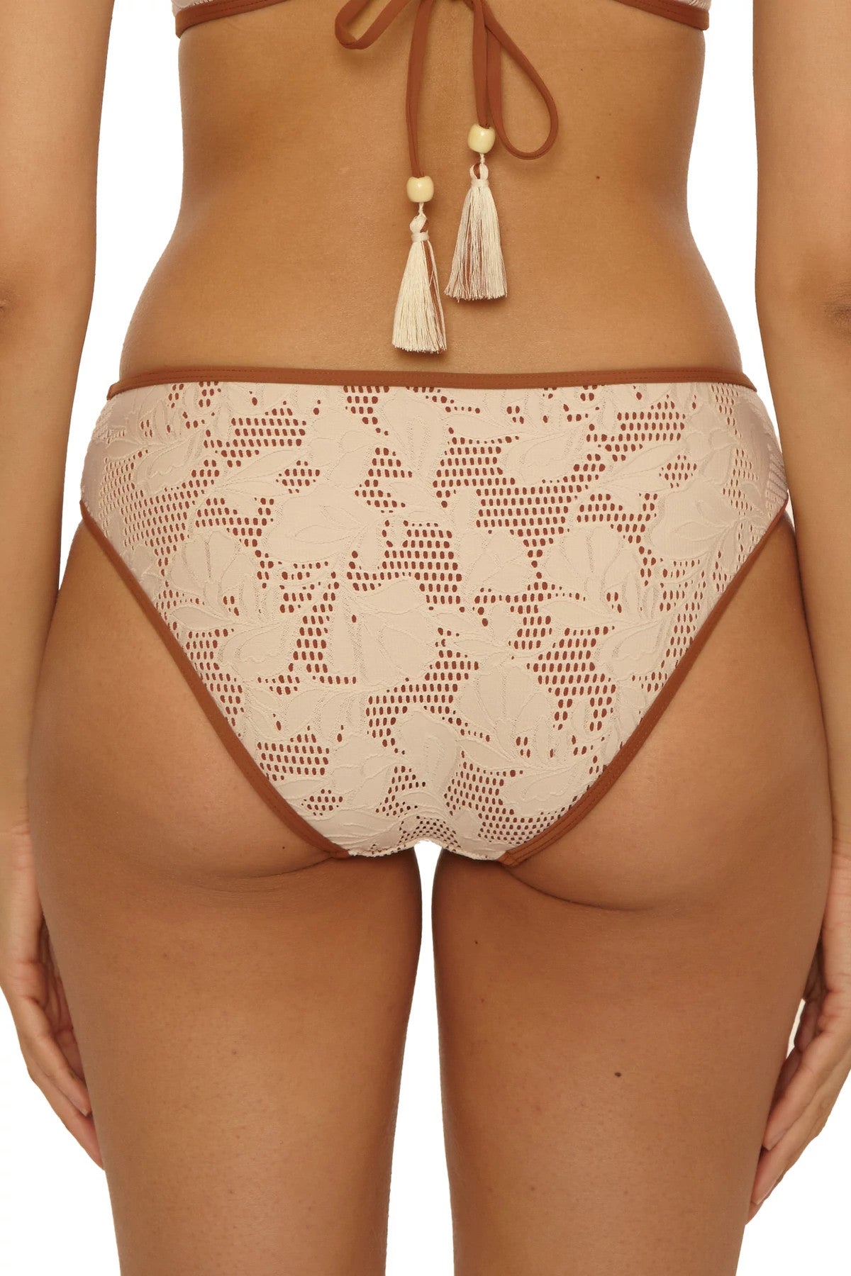 Lucky Brand Swim Belize Crochet Bottom