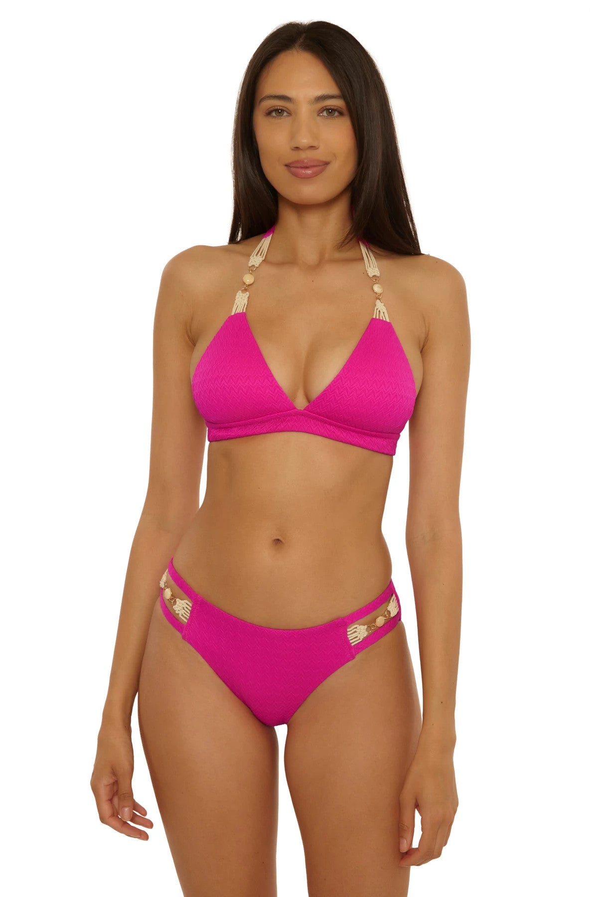 Lucky Brand Swim Sardinia Halter Top