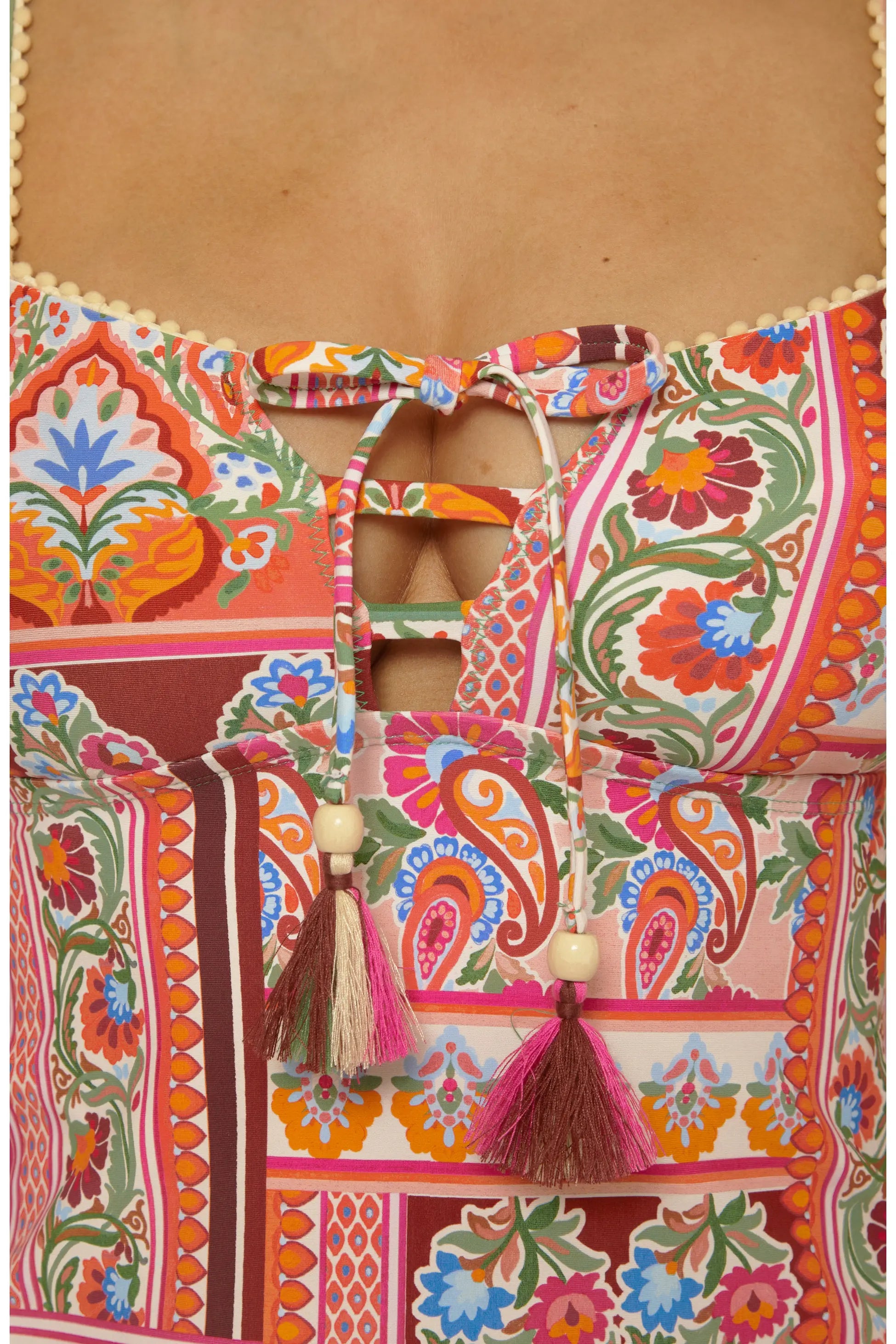 Lucky Brand SWim Verona Tankini Top
