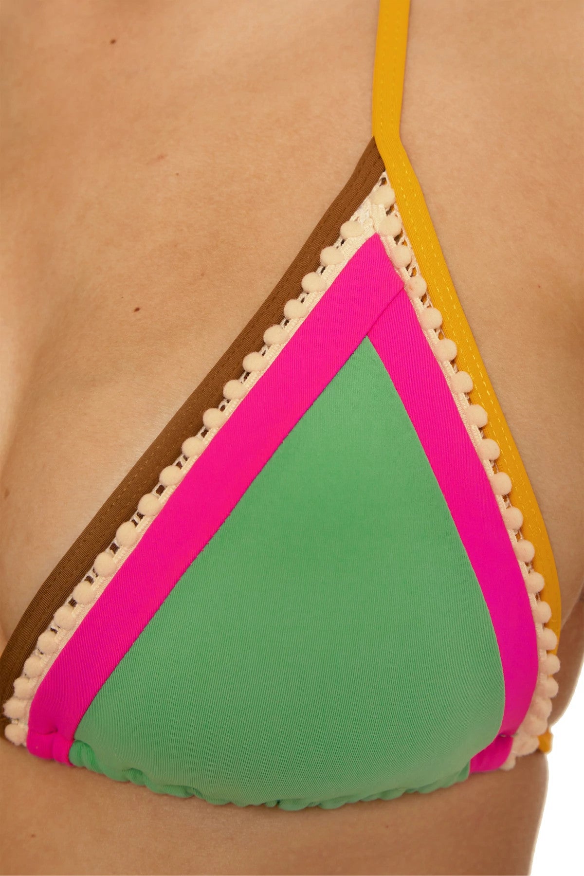 Lucky Brand Swim Maldives Triangle Top