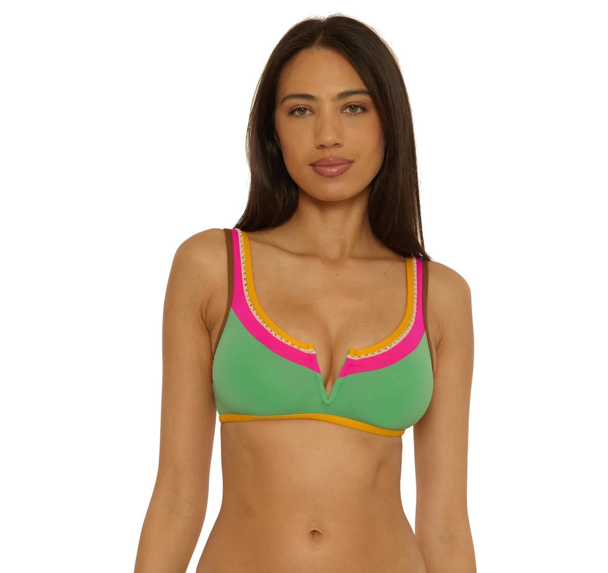 Lucky Brand Swim Maldives Scoop Top