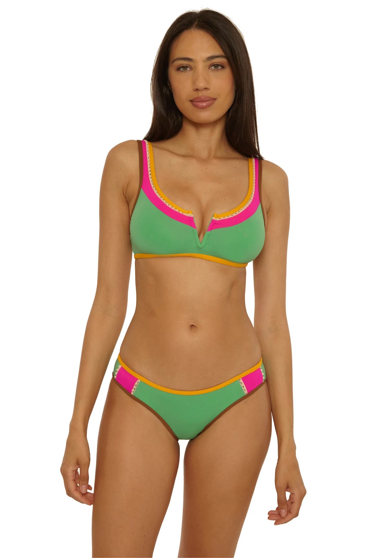 Lucky Brand Swim Maldives Scoop Top