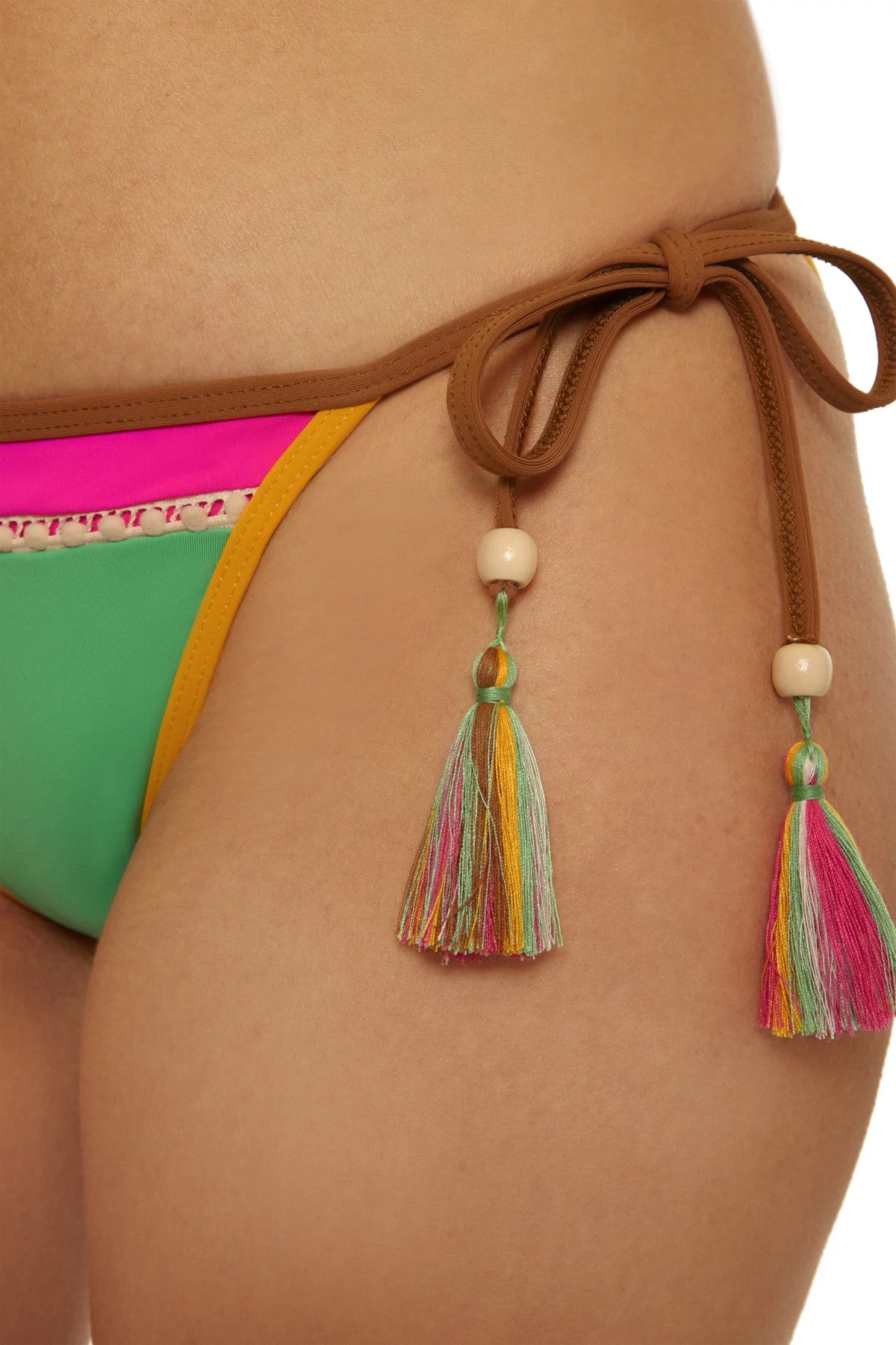 Lucky Brand Swim Maldives Tie Side Bottom