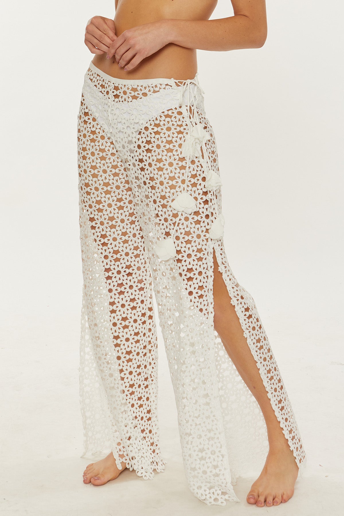 Trina Turk CHATEAU LACE-UP PANT