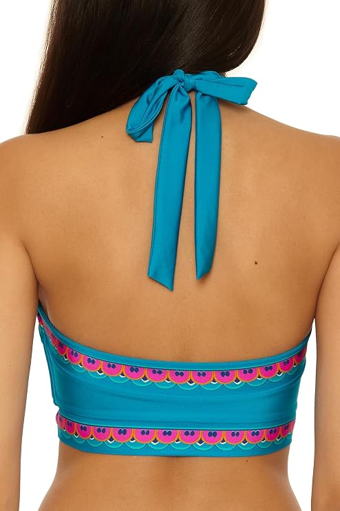 TRINA TURK MYKONOS HIGH NECK TOP