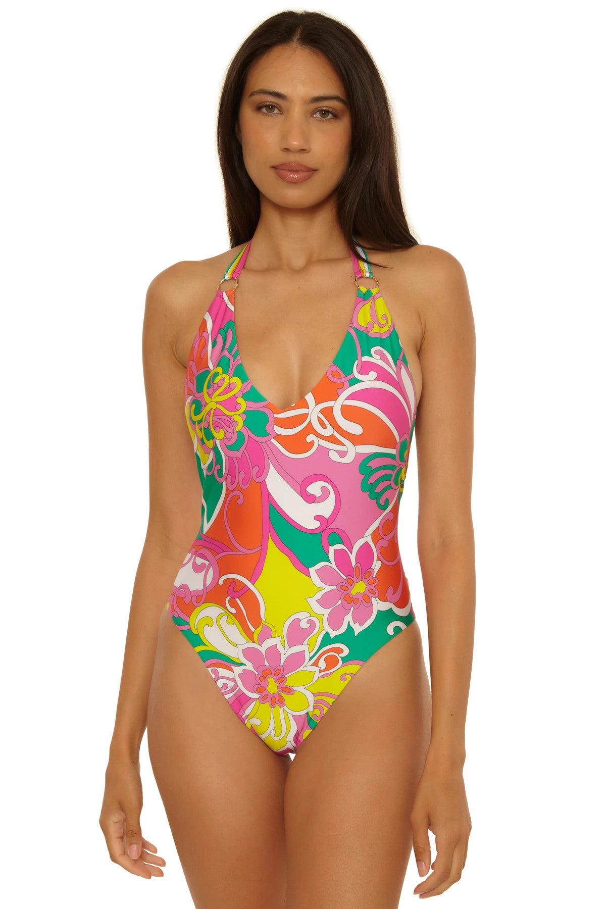 Trina Turk Swim Elara Print One Piece Swimsuit