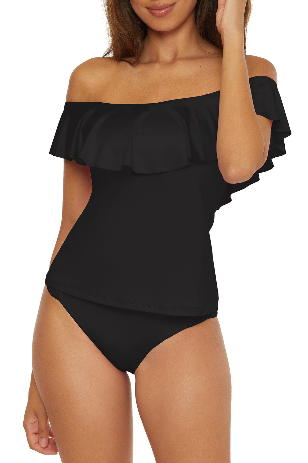 Trina Turk MONACO RUFFLE TANKINI
