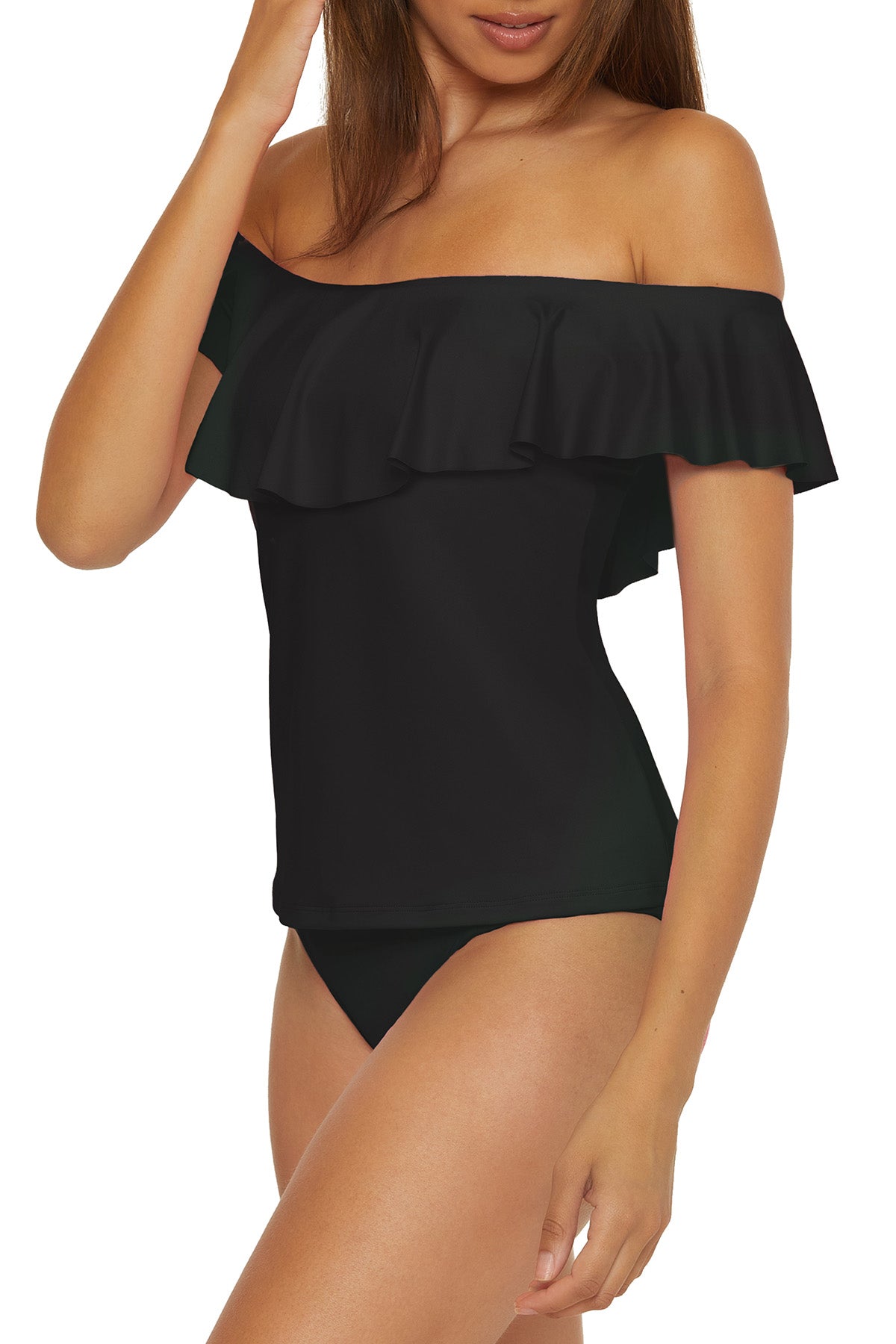 Trina Turk MONACO RUFFLE TANKINI