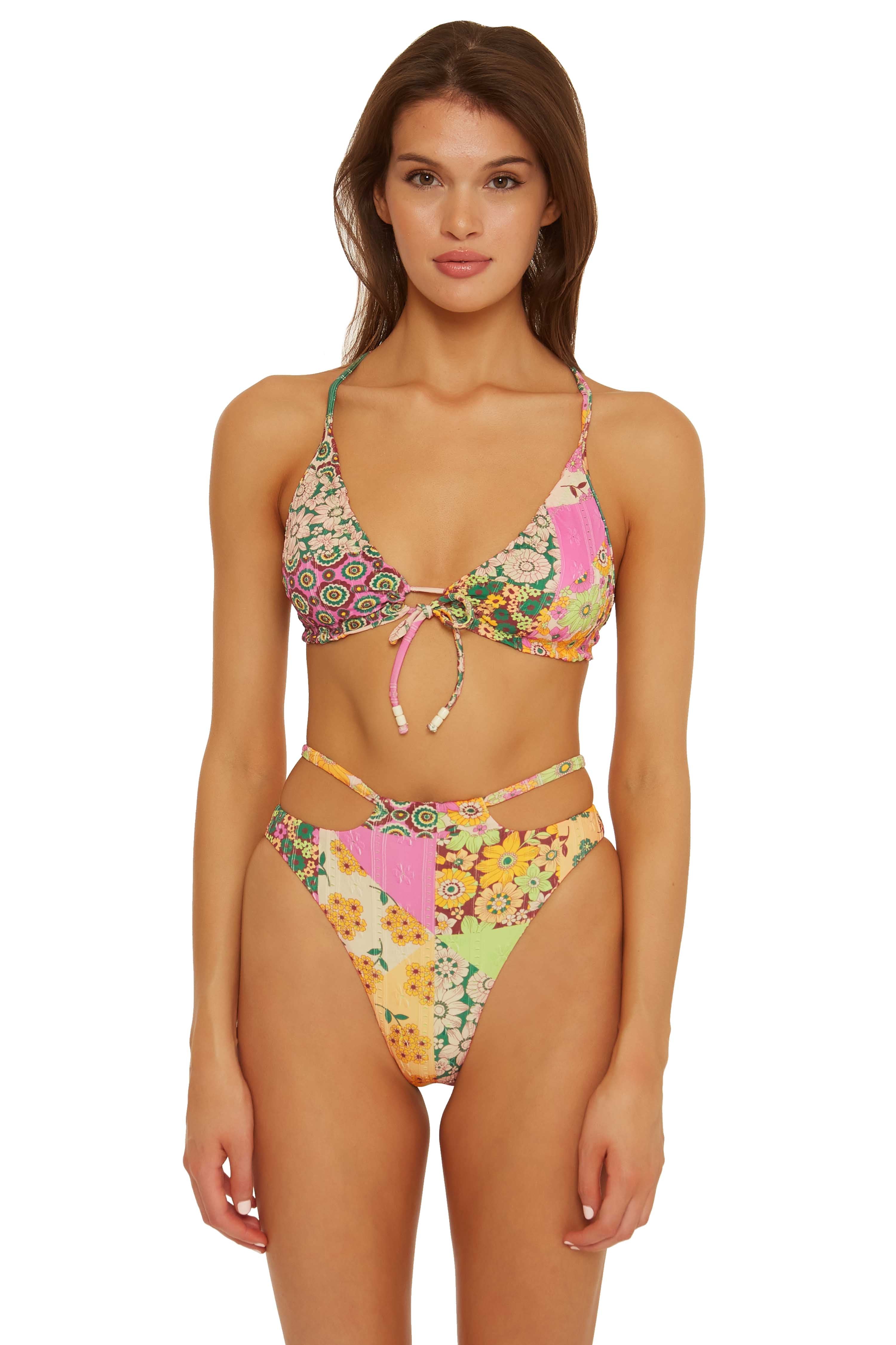 EMBRACE TIE-FRONT BRA