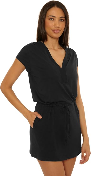 BECCA BEACH DATE HOOD DRESS
