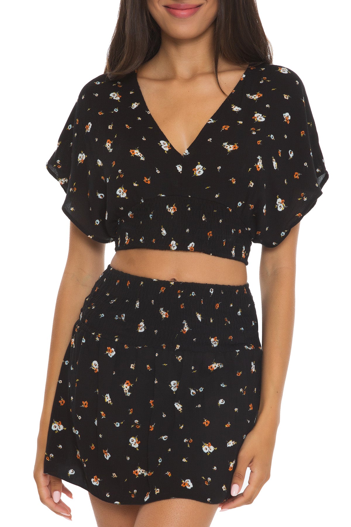TULLA SMOCKED TOP