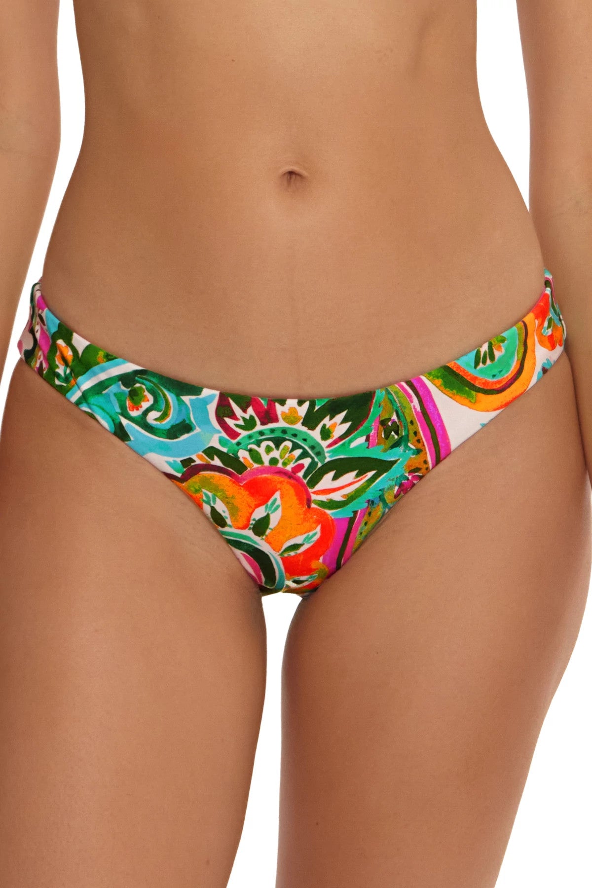 Becca Swim La Vie Print Reversible Hipster Bottom
