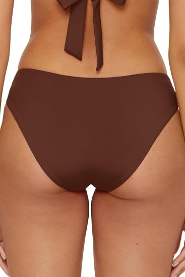 Becca Swim Women's Marble Canyon Gracie Ring Side Hipster Bottom