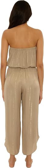 Becca Swim Women's Radiance Jumpsuit, Casual, Beach Cover Up