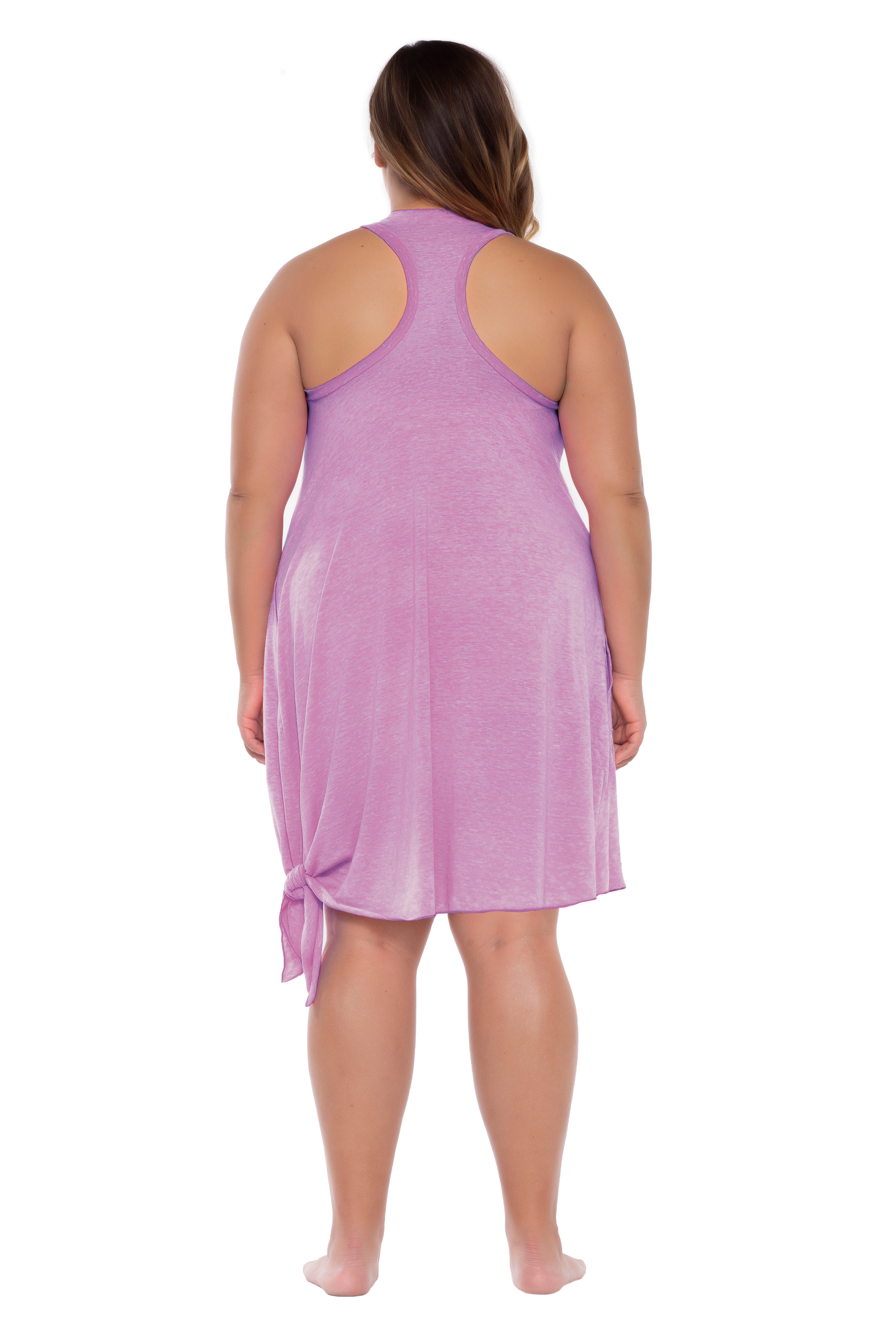 Becca ETC by Rebecca Virtue Womens Slub Dress Cover-Up