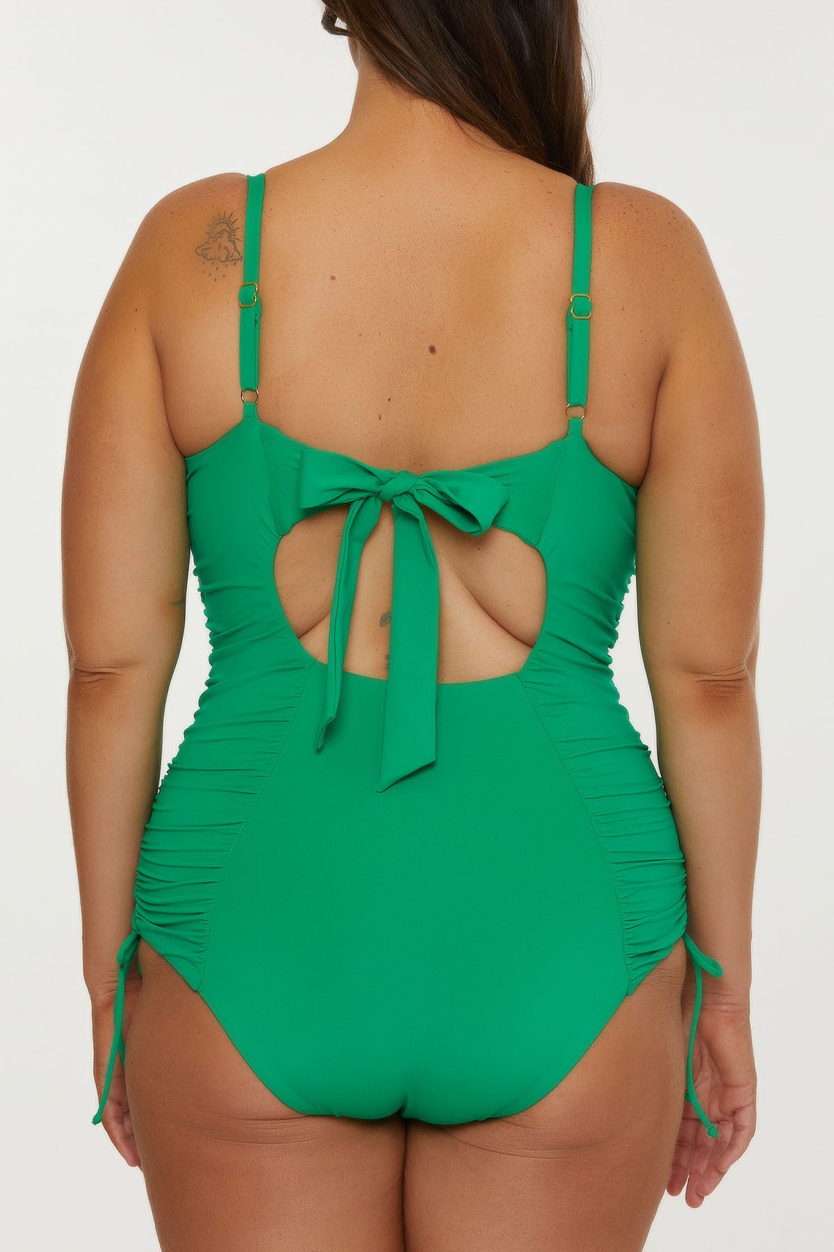 COLORCODE 1PC SHIRRED