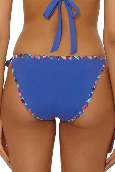 Becca Swim Women's On The Edge Tie Side Bikini Bottom