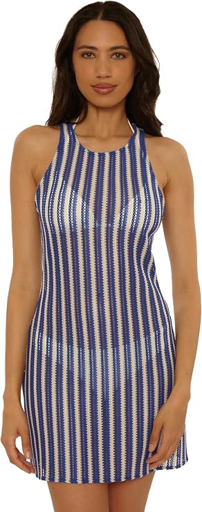 BECCA CABO HI-NECK DRESS