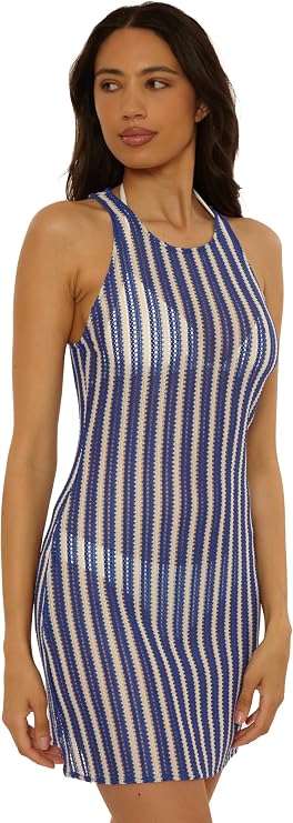BECCA CABO HI-NECK DRESS